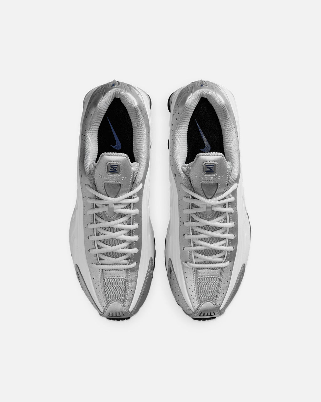 Top Seller Nike Shox R4 White/White-Metallic