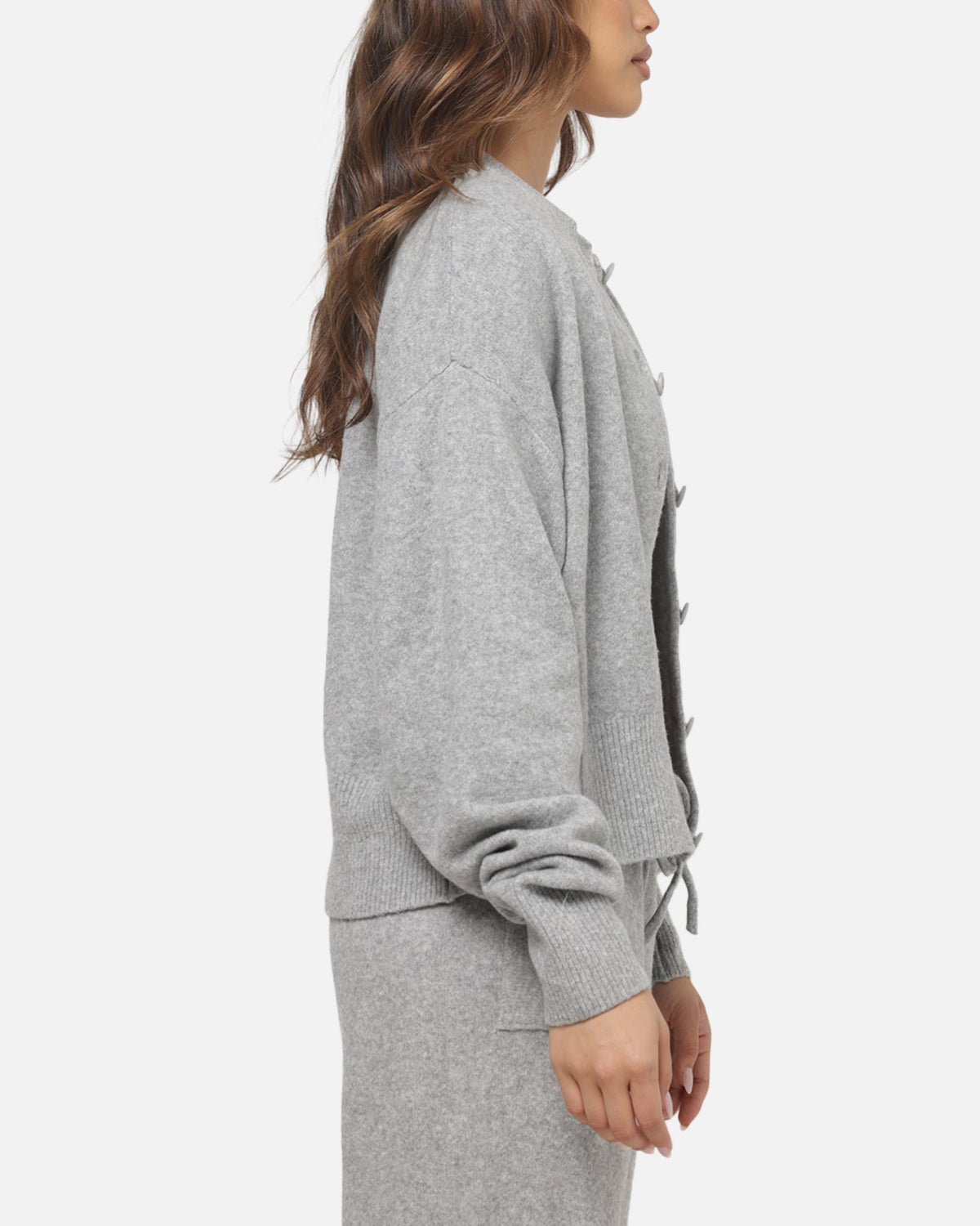 Best-Selling Adidas Women's Essentials Knit Cardigan Medium Grey Heather