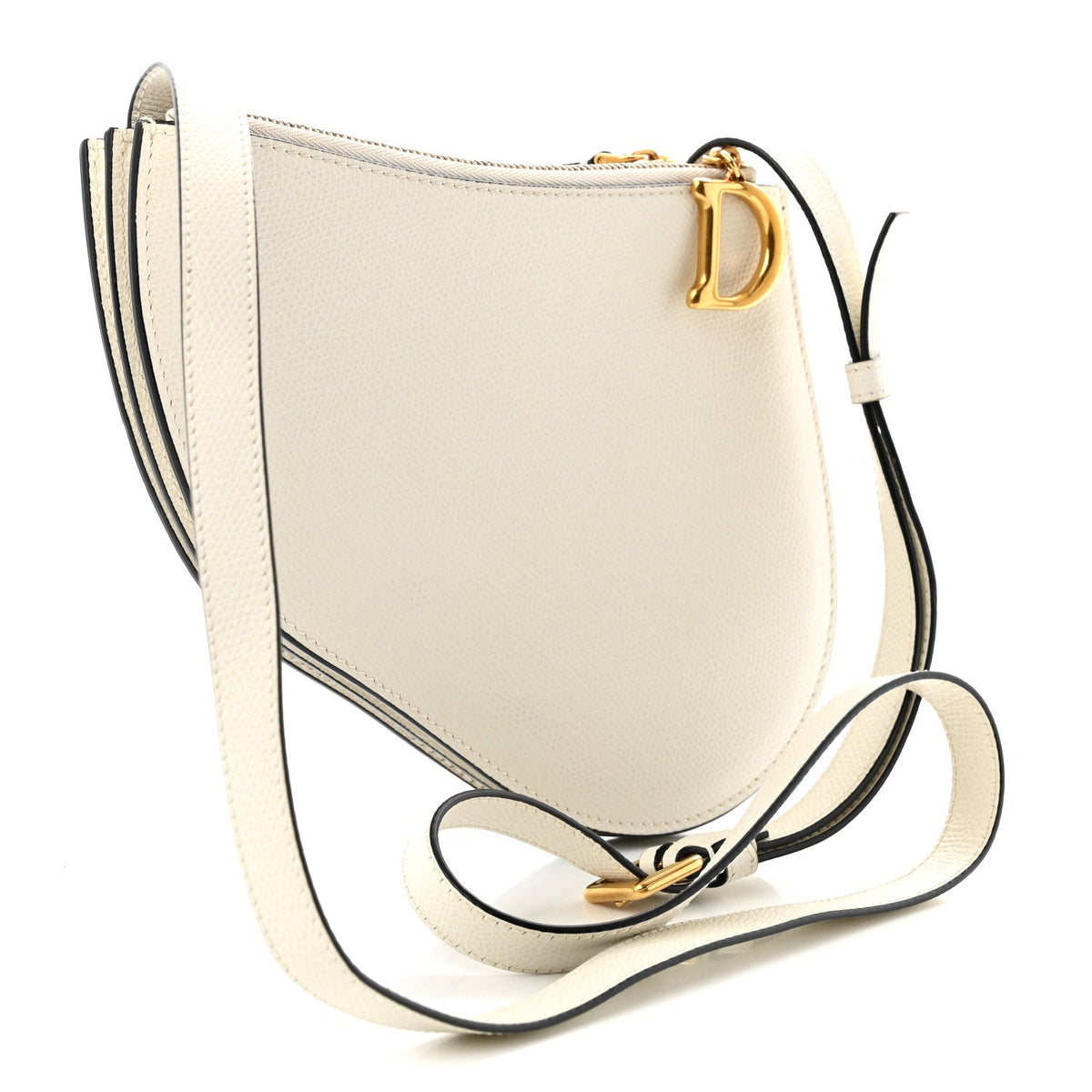 Goatskin Saddle Rodeo Pouch Latte AT My store