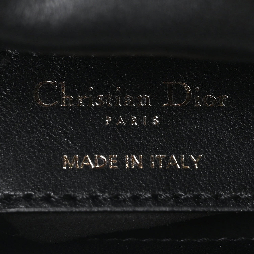 Lambskin Cannage Micro Lady Dior Black AT My store
