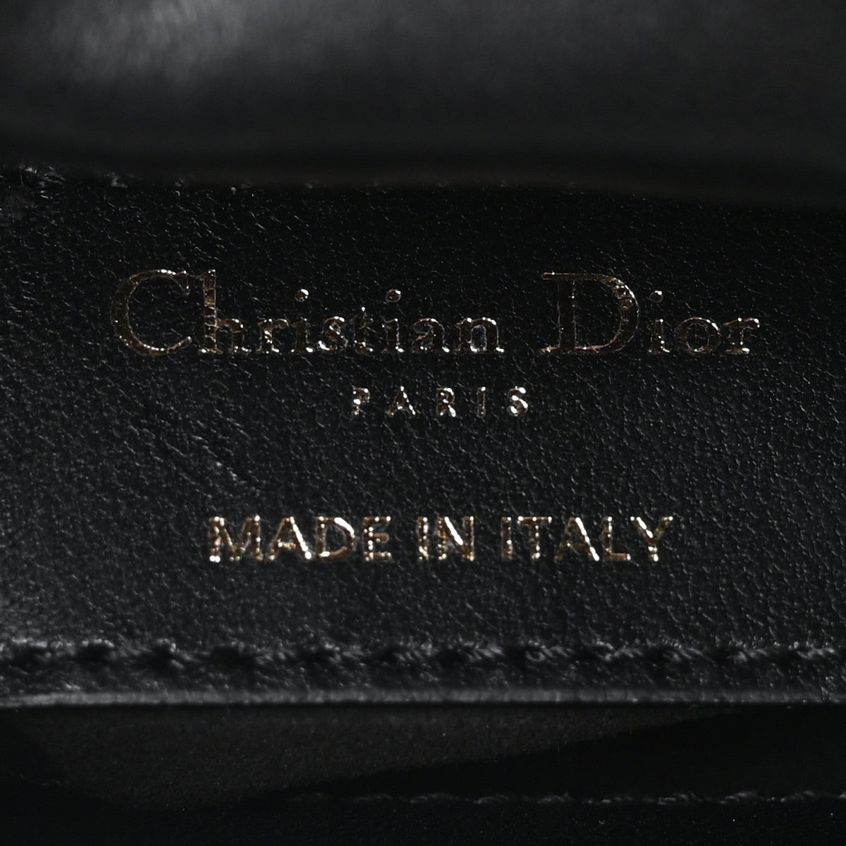 Lambskin Cannage Micro Lady Dior Black AT My store