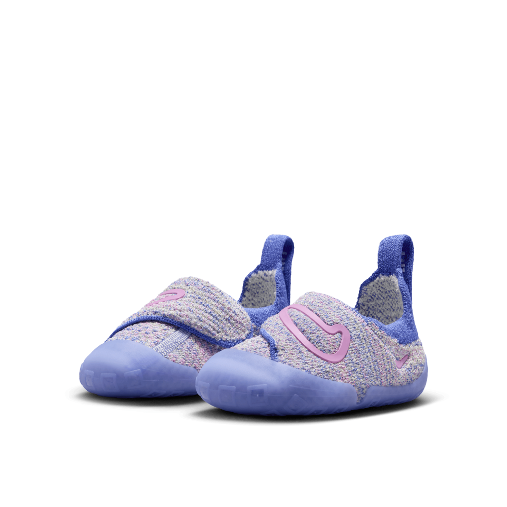 Swoosh 1 (TD) Toddlers' :Sapphire | Light Magenta
