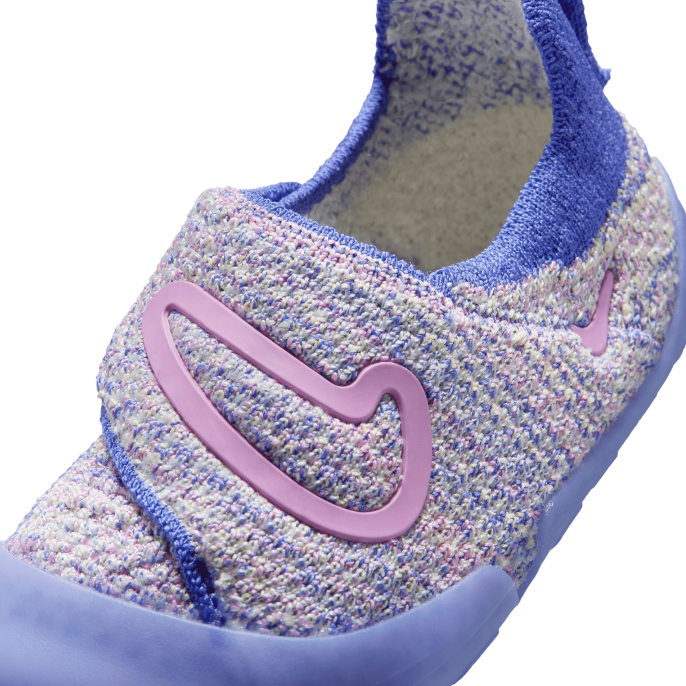 Swoosh 1 (TD) Toddlers' :Sapphire | Light Magenta