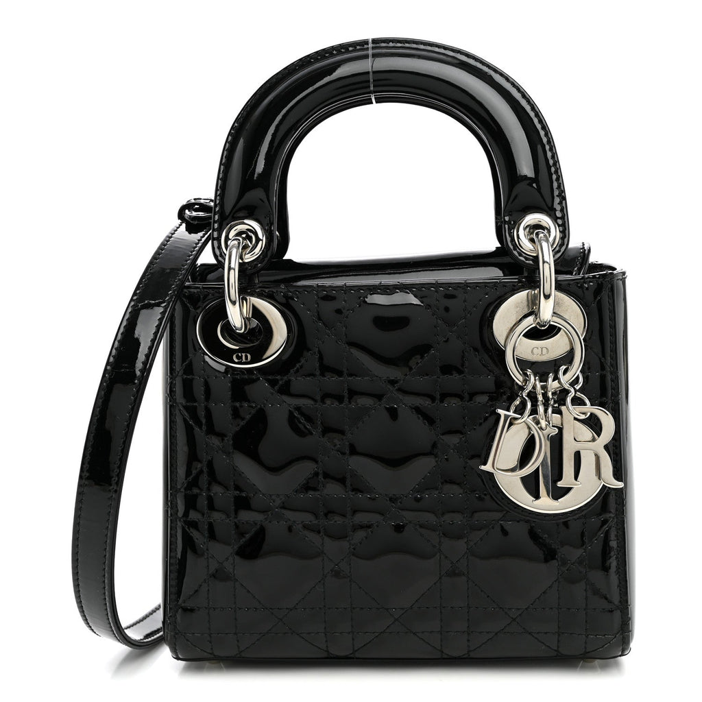 Patent Cannage Mini Lady Dior Black AT My store