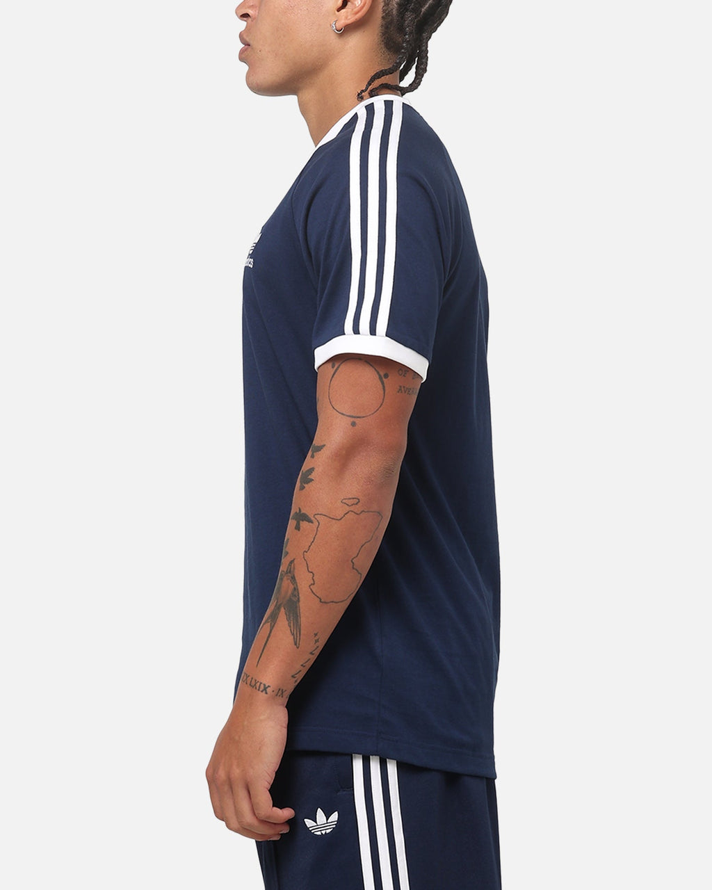 Best-Selling Adidas Classic 3-Stripes T-Shirt Night Indigo
