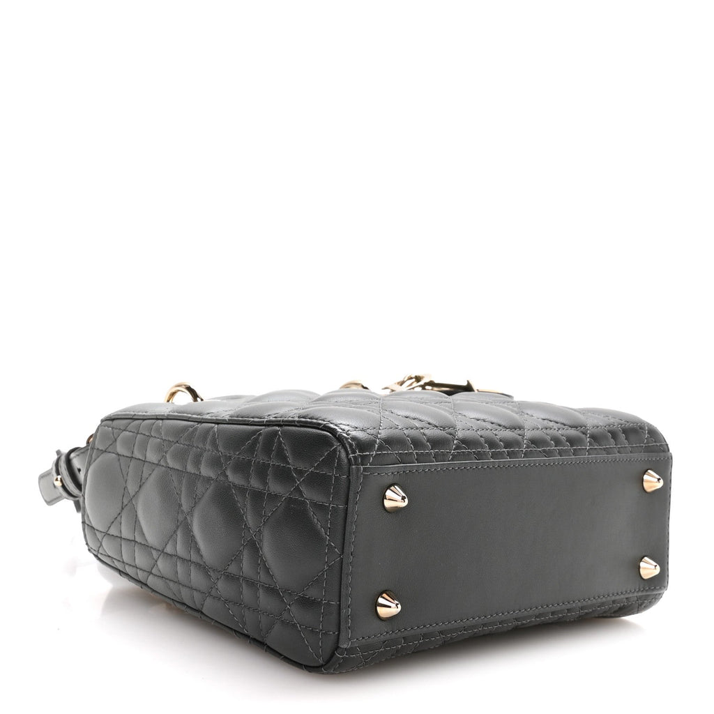 Lambskin Cannage Gradient Small My ABCDior Lady Dior Grey AT My store