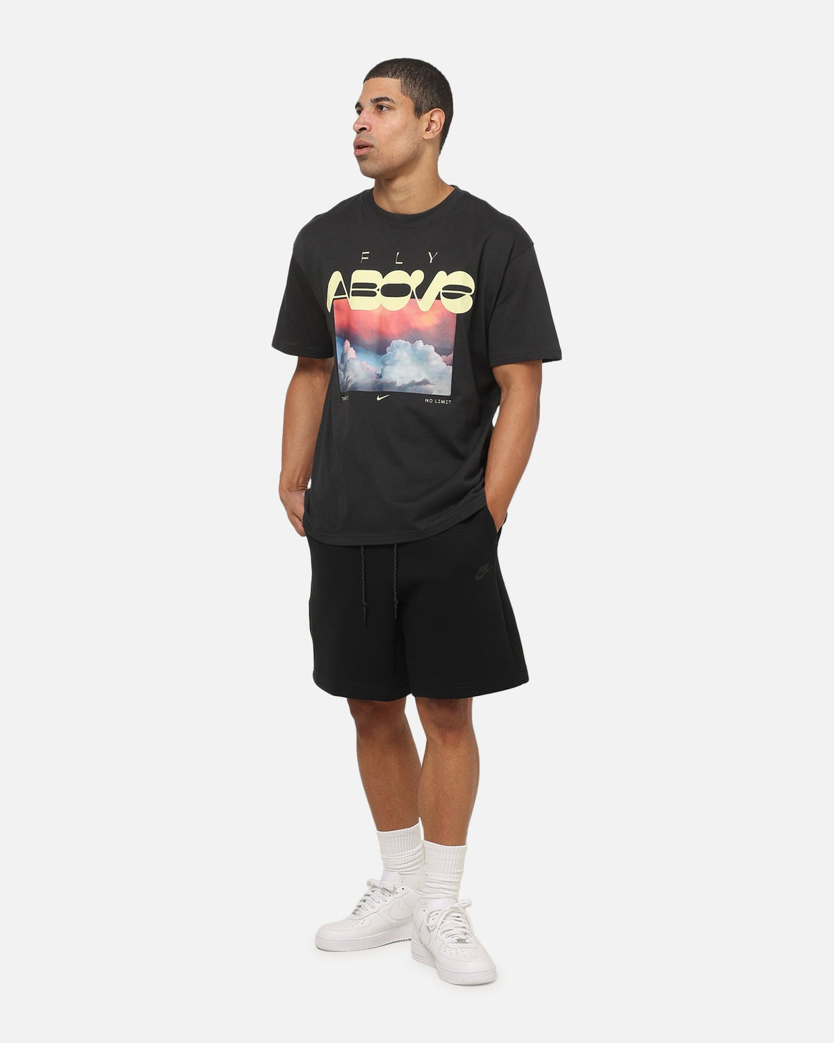 Top Seller Nike Sportswear Fly Above T-Shirt Off Noir