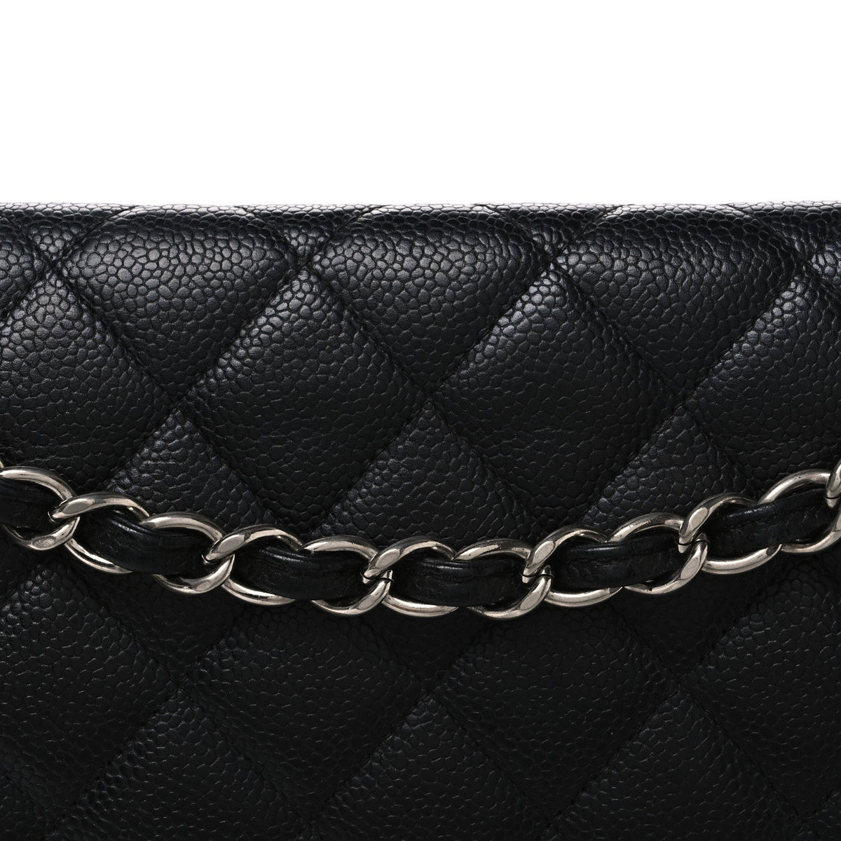 Caviar Quilted Maxi Double Flap Black At My store