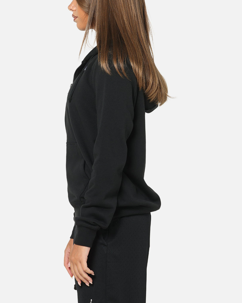 Top Seller Nike Women's Sportswear Club Fleece Full-Zip Hoodie Black/White