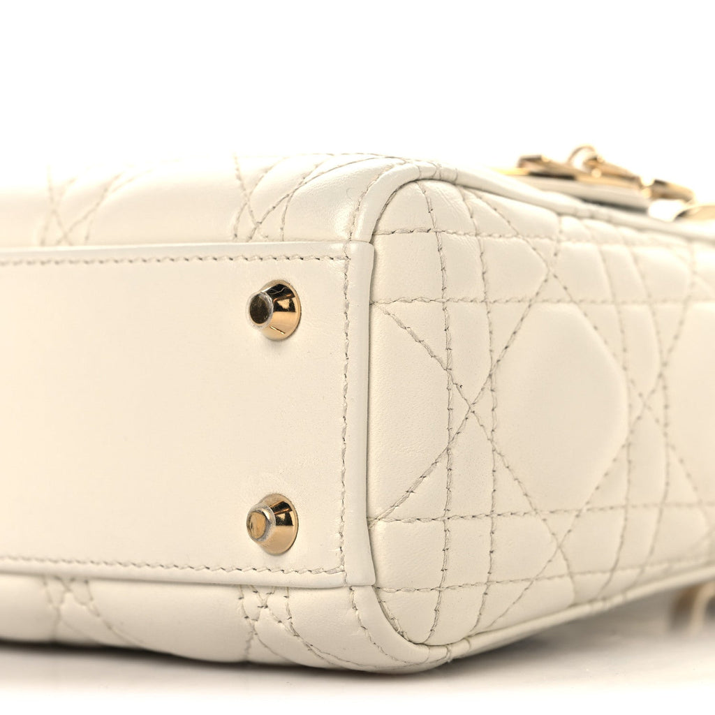 Lambskin Cannage Small My ABCDior Lady Dior Latte AT My store