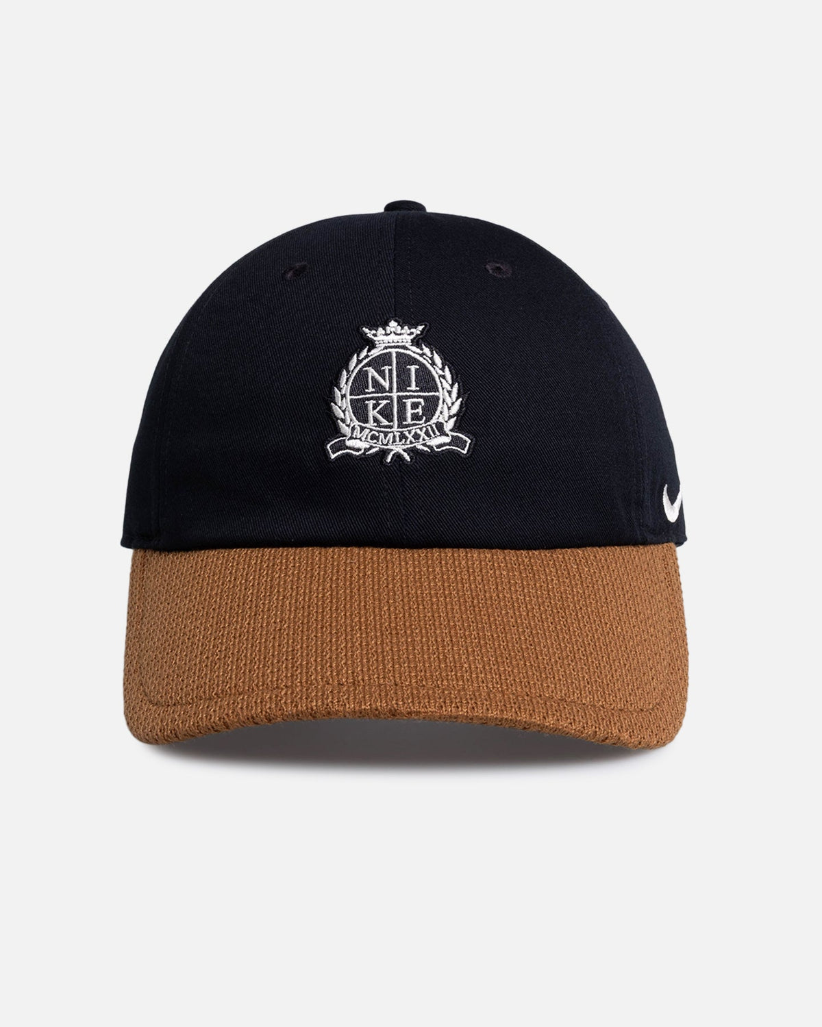 Top Seller Nike Club Unstructured Knit Strapback Cap Black/Brown
