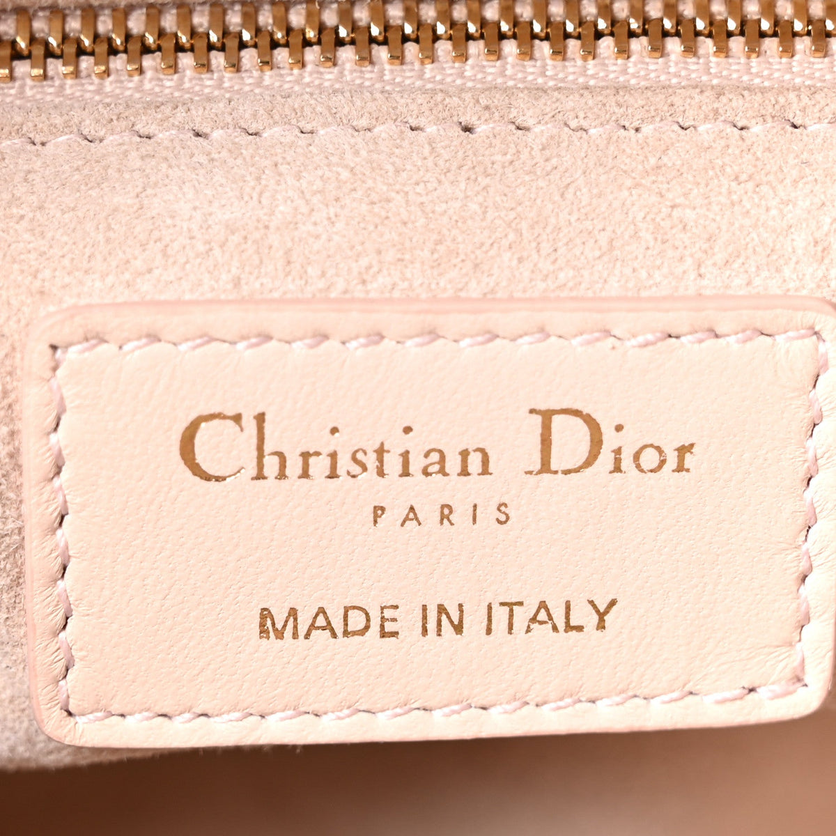 Lambskin Cannage Medium Lady Dior Light Pink AT My store