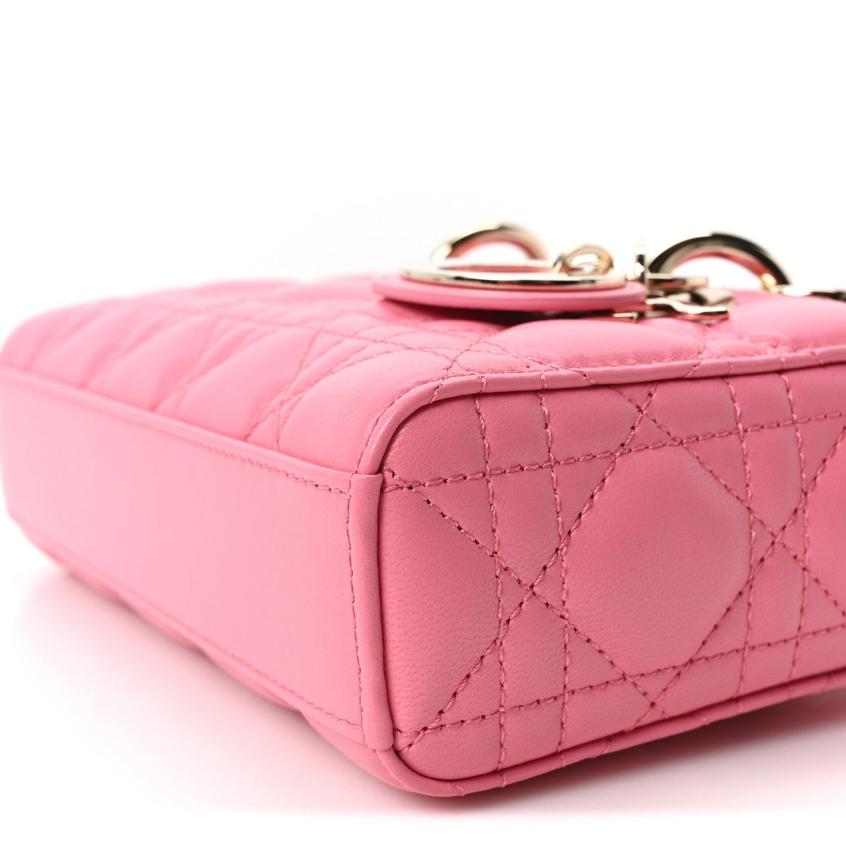 Lambskin Cannage Mini Lady D-Joy Fraise AT My store
