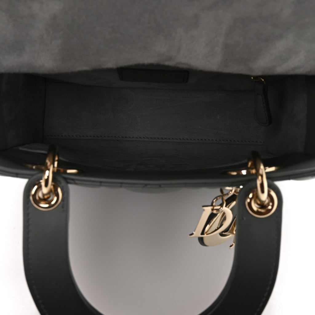 Lambskin Cannage Gradient Small My ABCDior Lady Dior Grey AT My store