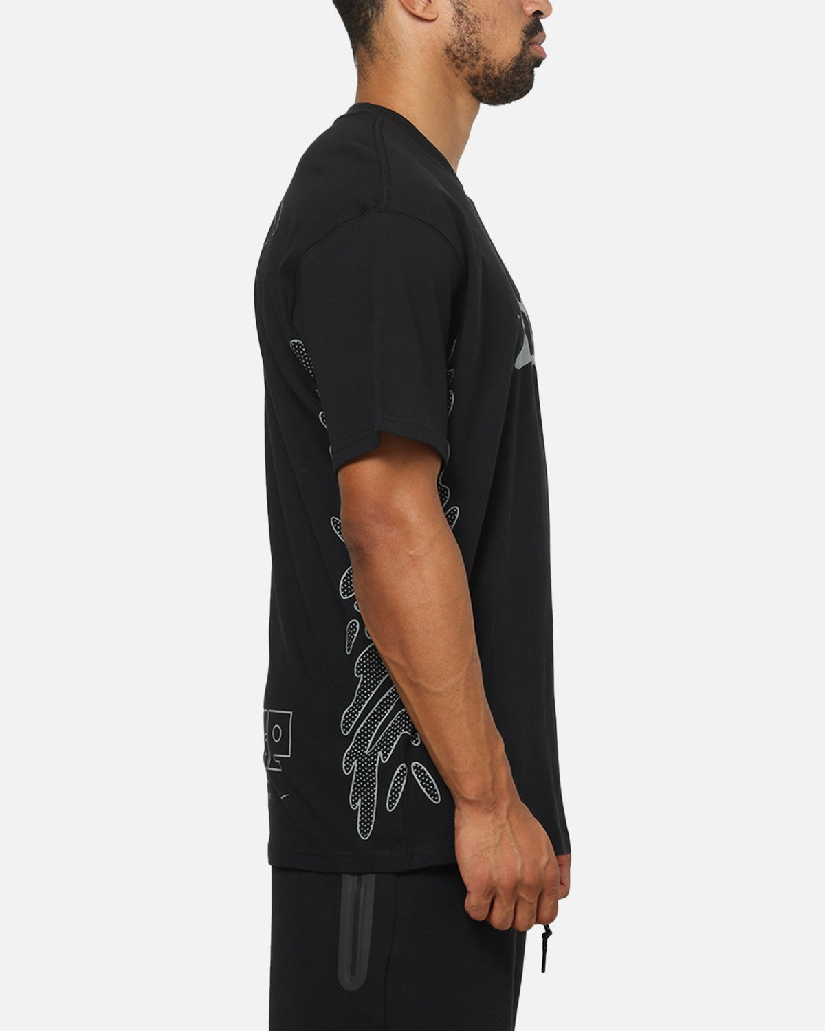 Top Seller Nike Sportswear Reflective Cycle T-Shirt Black