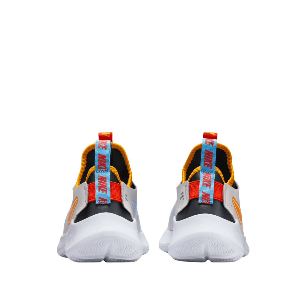 Top Seller Flex Runner 3 (GS) Older Kids' :Vast Grey | Orange Peel