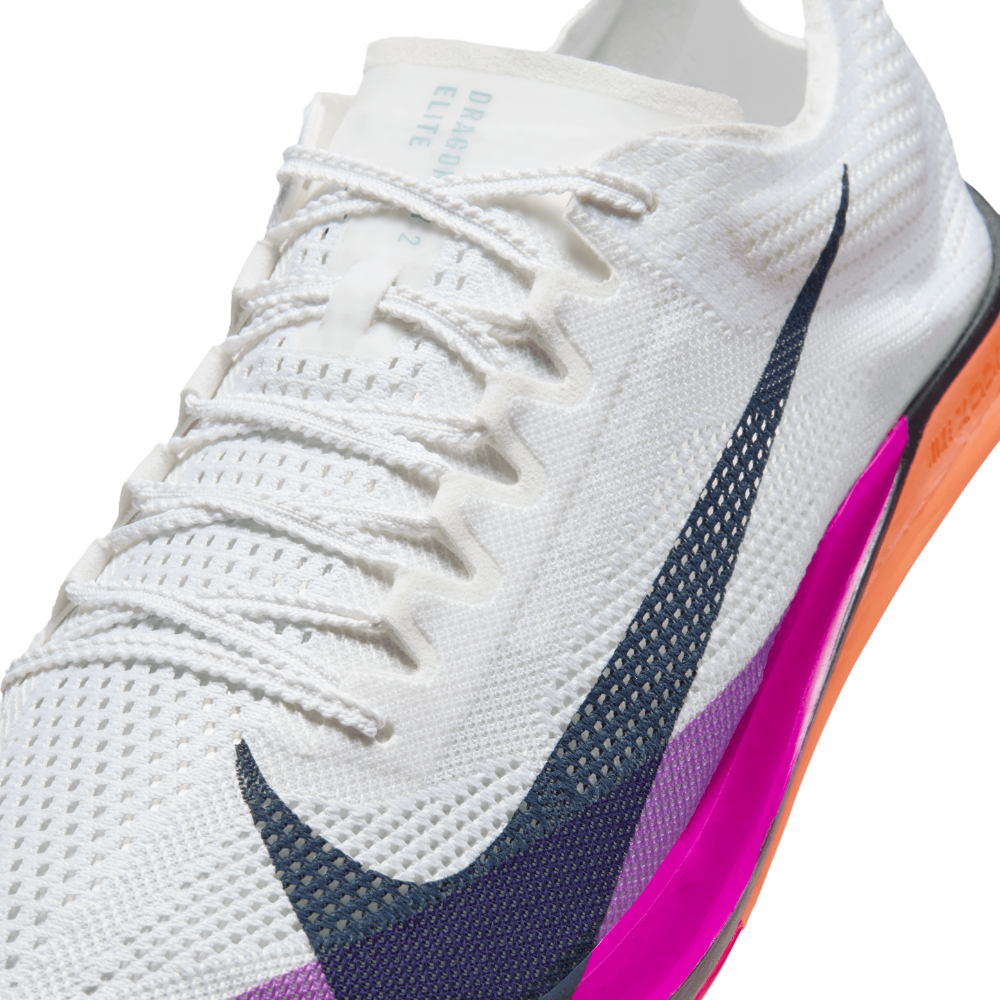 ZoomX Dragonfly 2 Elite Men's :White | Hyper Violet