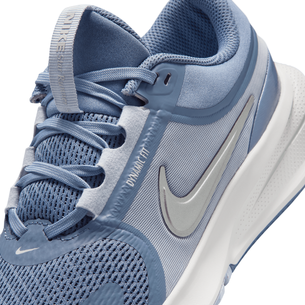 Star Runner 5 (GS) Older Kids' :World Indigo | Metallic Silver