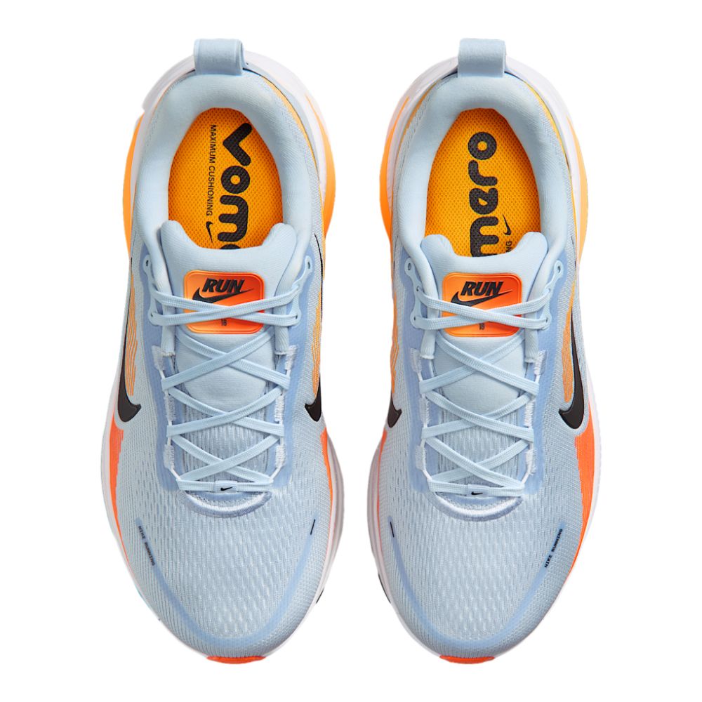 Vomero 18 Wide Men's :Hydrogen Blue | Laser Orange