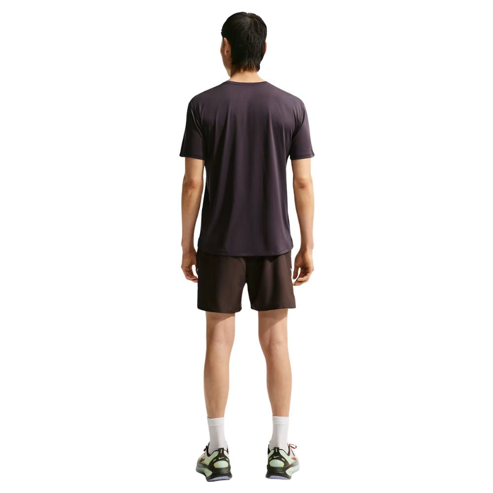 Men's Dri-FIT Short-Sleeve Running Top :Black