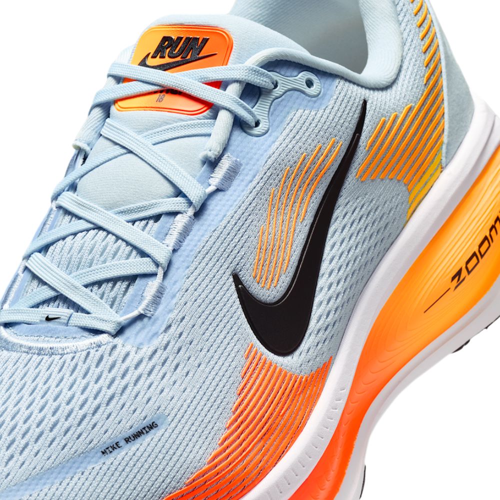 Vomero 18 Wide Men's :Hydrogen Blue | Laser Orange