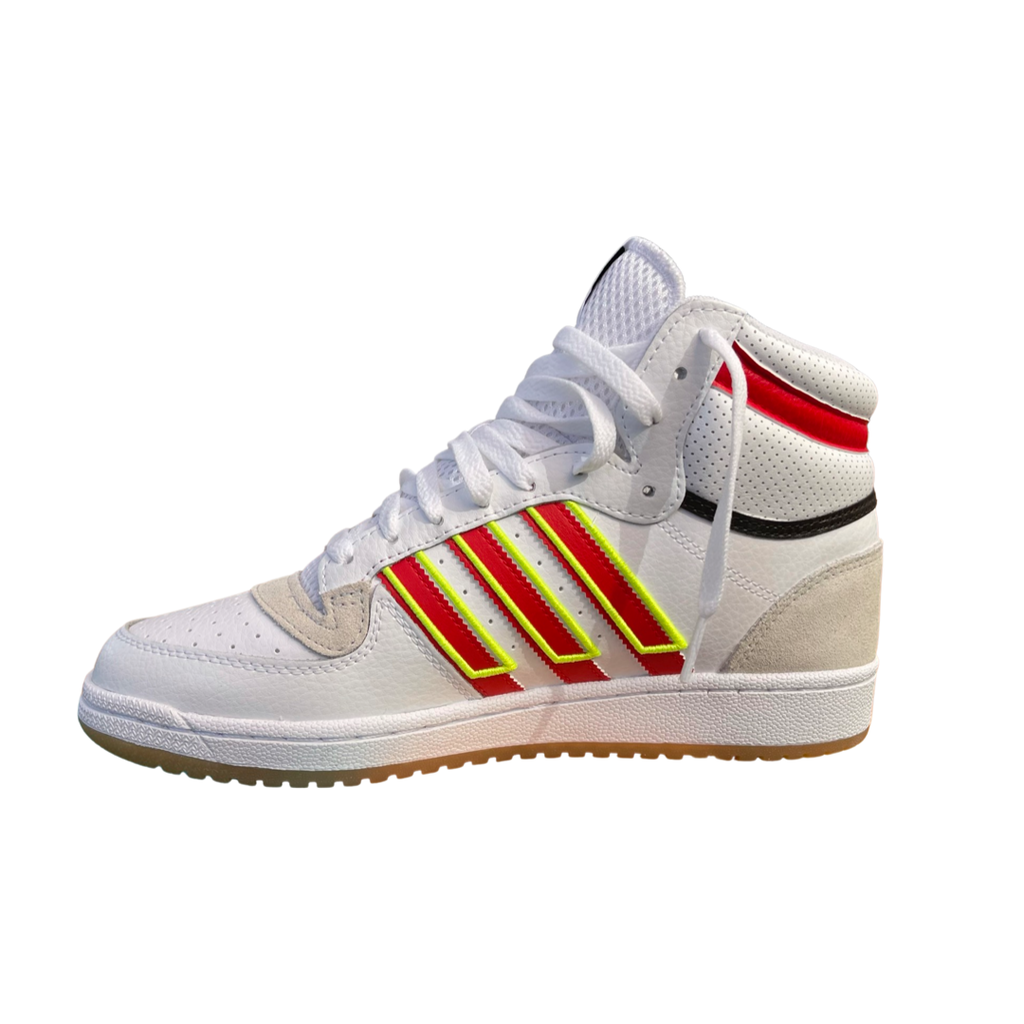 New Arrival Adidas Original TOP TEN RB HI Men - WHITE /VIVIRED /SYELLO