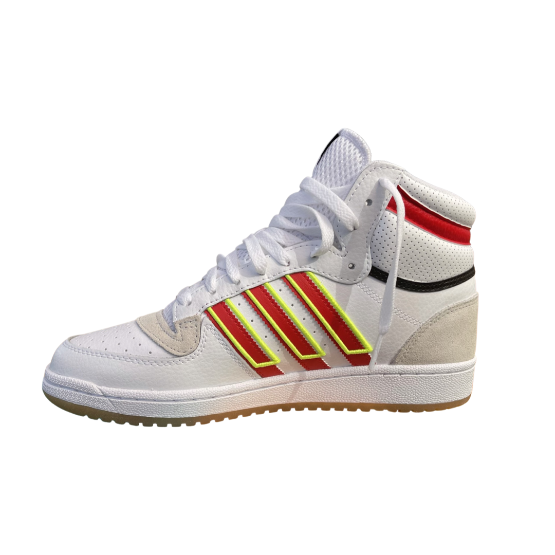 New Arrival Adidas Original TOP TEN RB HI Men - WHITE /VIVIRED /SYELLO