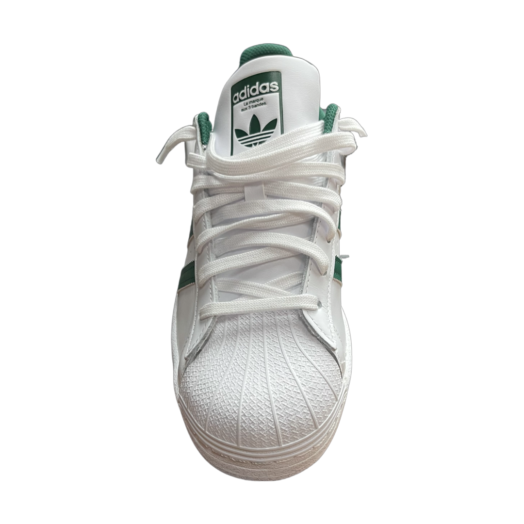 New Arrival Adidas Original SUPERSTAR FOUNDATION Men - WHITE GREEN