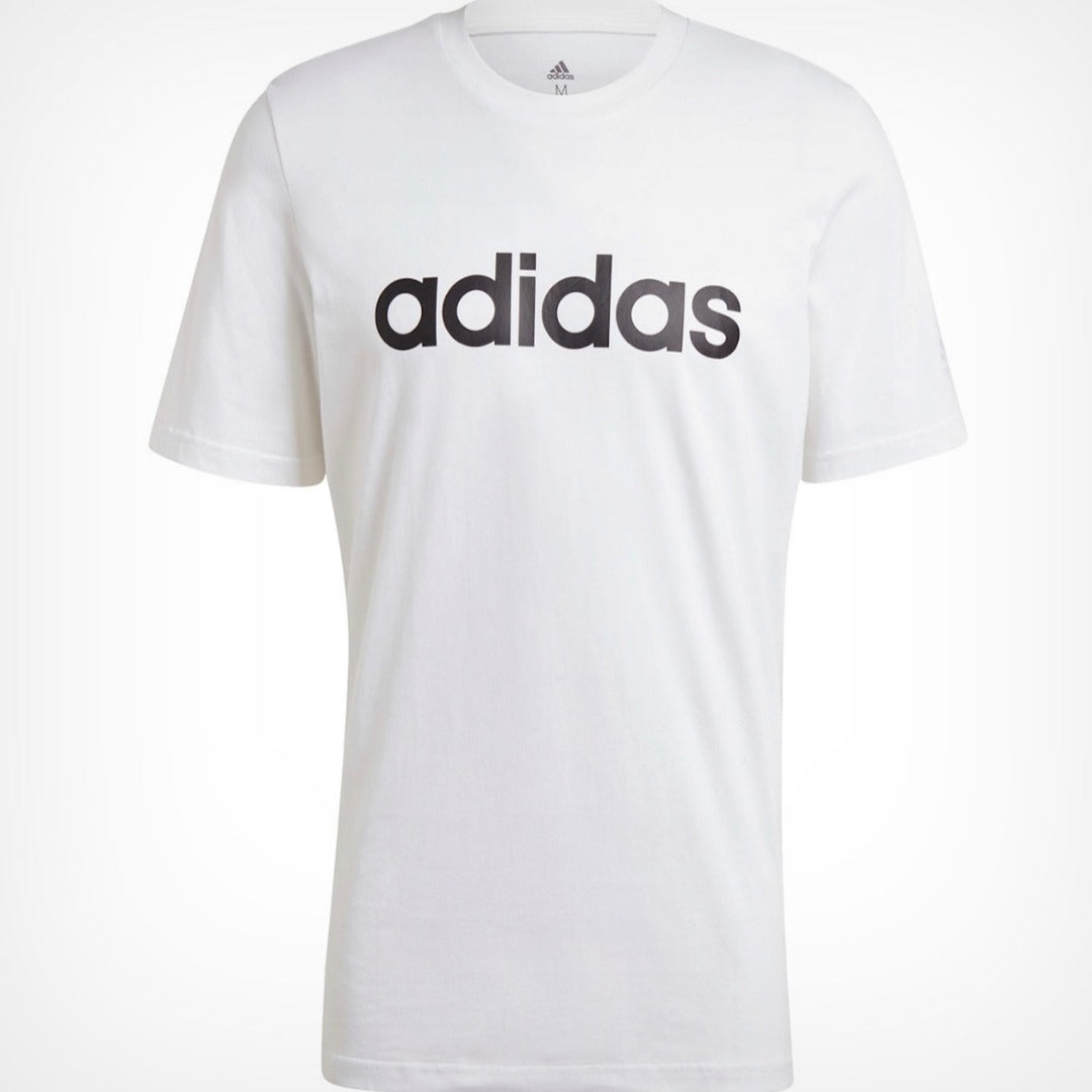 New Arrival Adidas Original 3-M LIN SJ T-SHIRT TEE Men -WHITE/BLACK