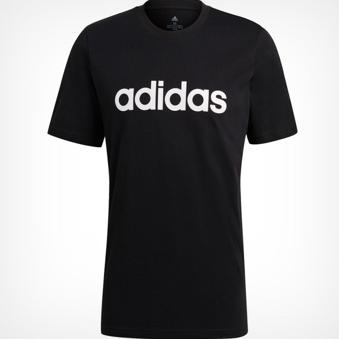 New Arrival Adidas Original 3-M LIN SJ T-SHIRT TEE Men -BLACK /WHITE