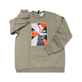 New Arrival Adidas Original M BOS BOX  CREW SWEATSHIRTS Men - ORBIT GREEN