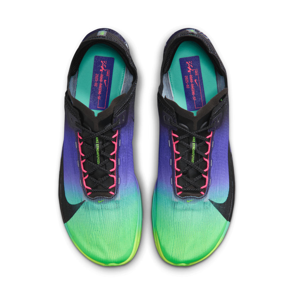 ZoomX Streakfly 2 Men's :Dark Obsidian | Electric Green