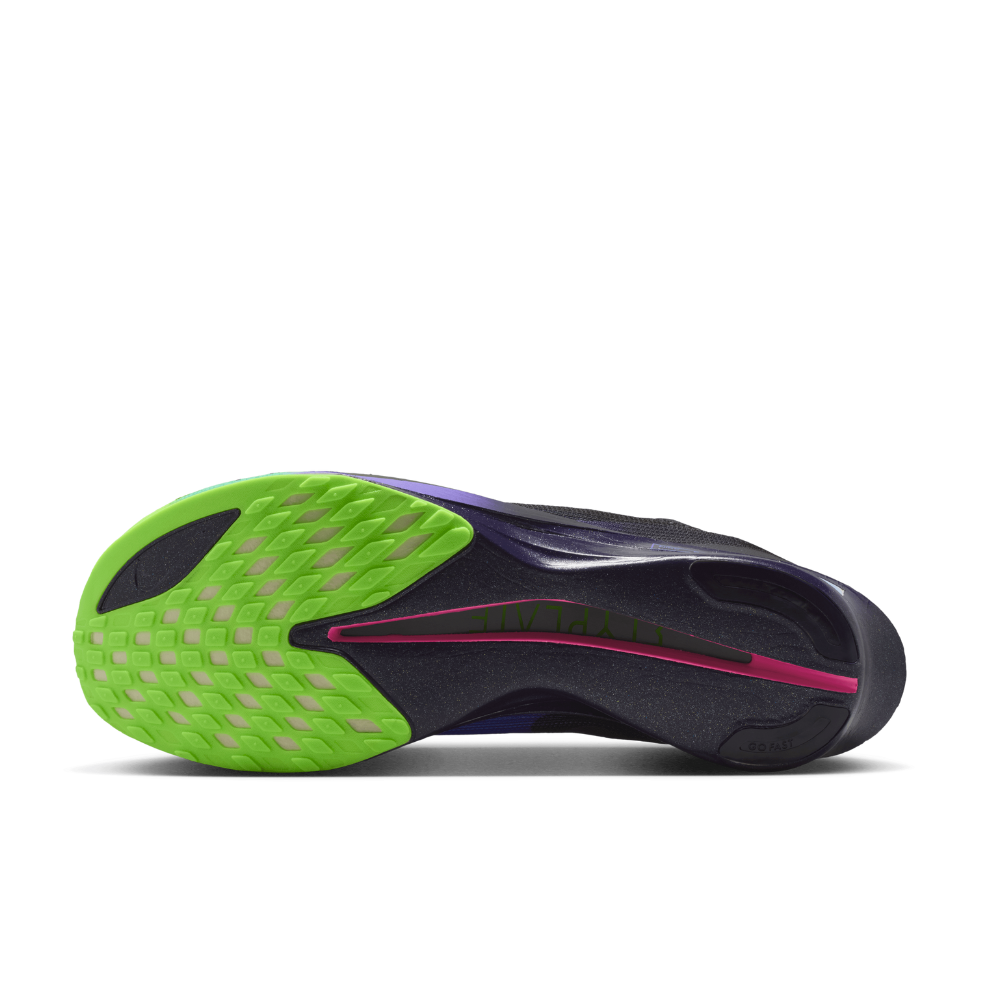ZoomX Streakfly 2 Men's :Dark Obsidian | Electric Green