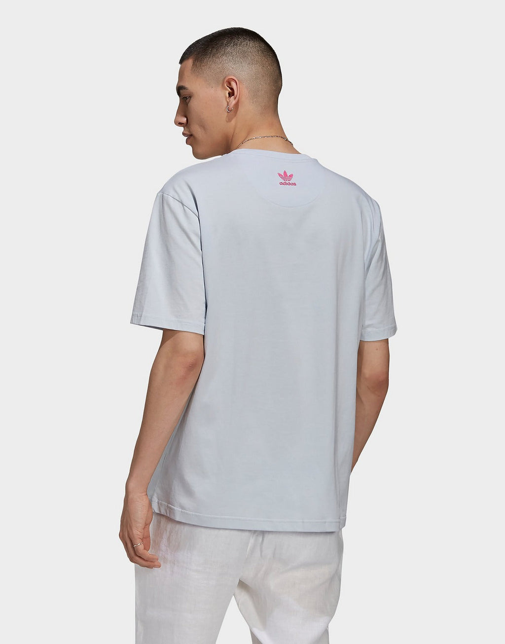 New Arrival Adidas Original 3D TF OM TEE Men -HALO BLUE