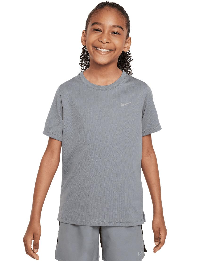 Top Seller Kids' DriFIT Miler Top :Smoke Grey