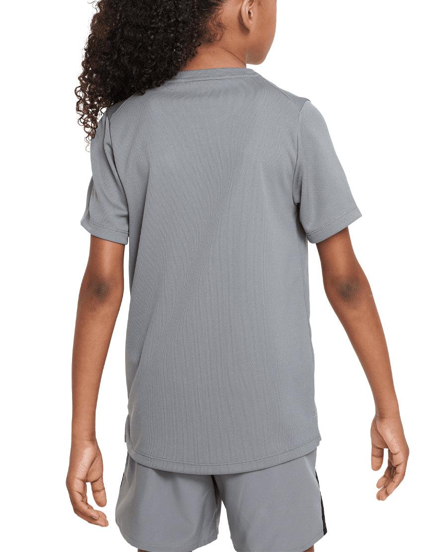 Top Seller Kids' DriFIT Miler Top :Smoke Grey