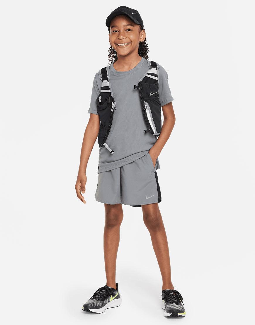 Top Seller Kids' DriFIT Miler Top :Smoke Grey