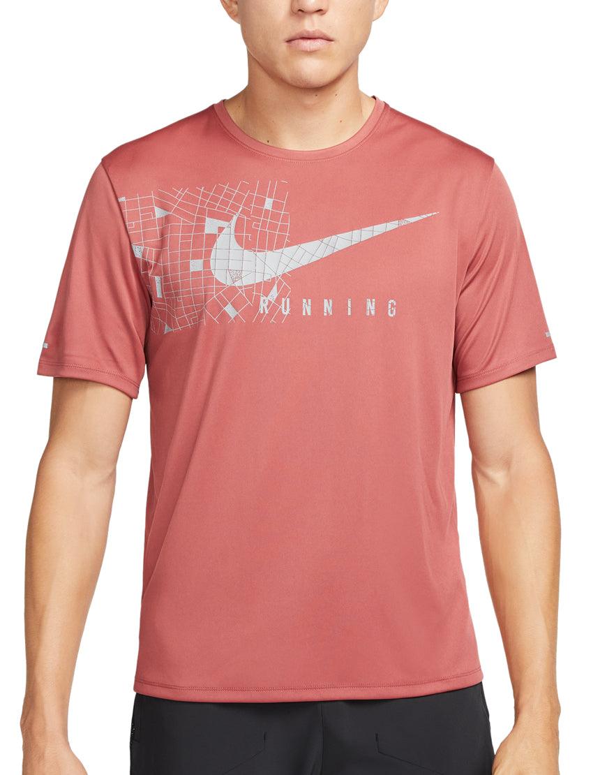 Top Seller Men's DriFIT UV Miler Run Division Running Tee :Canyon Rust
