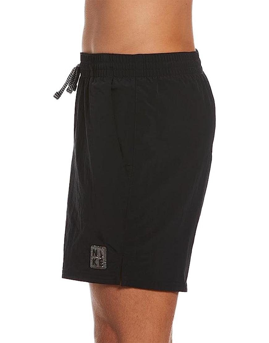 Top Seller Men's Solid Icon 5in Swim Trunks :Black