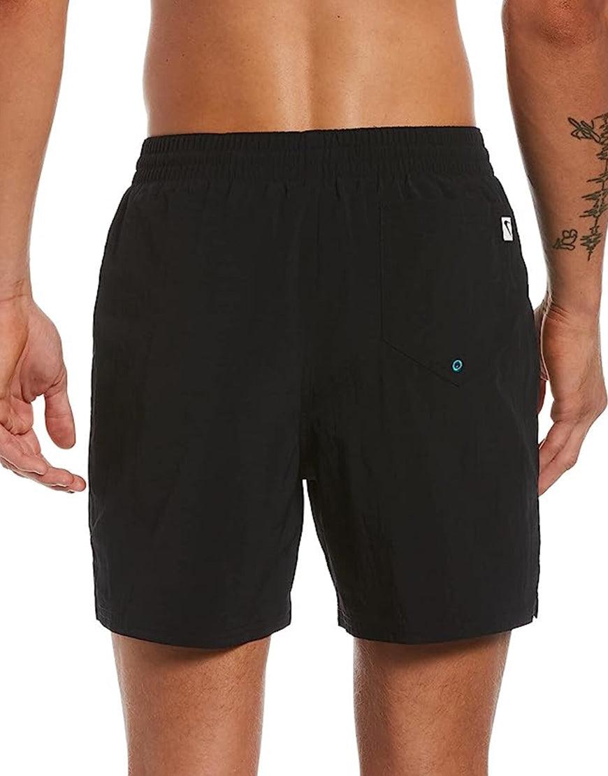 Top Seller Men's Solid Icon 5in Swim Trunks :Black