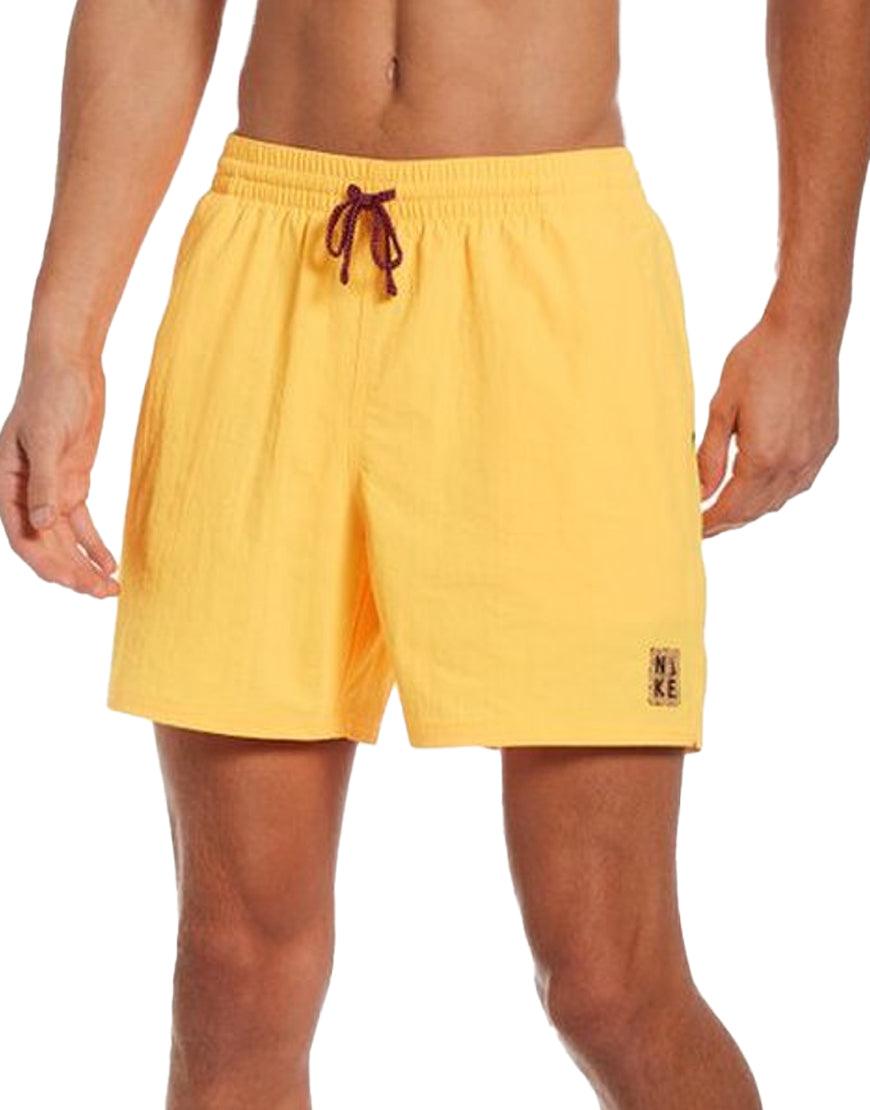 Top Seller Men's Solid Icon 5in Swim Trunks :Racer Orange