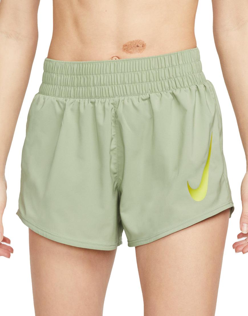 Top Seller Women's Swoosh Brief Lined Running Shorts :Oil Green