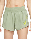 Top Seller Women's Swoosh Brief Lined Running Shorts :Oil Green