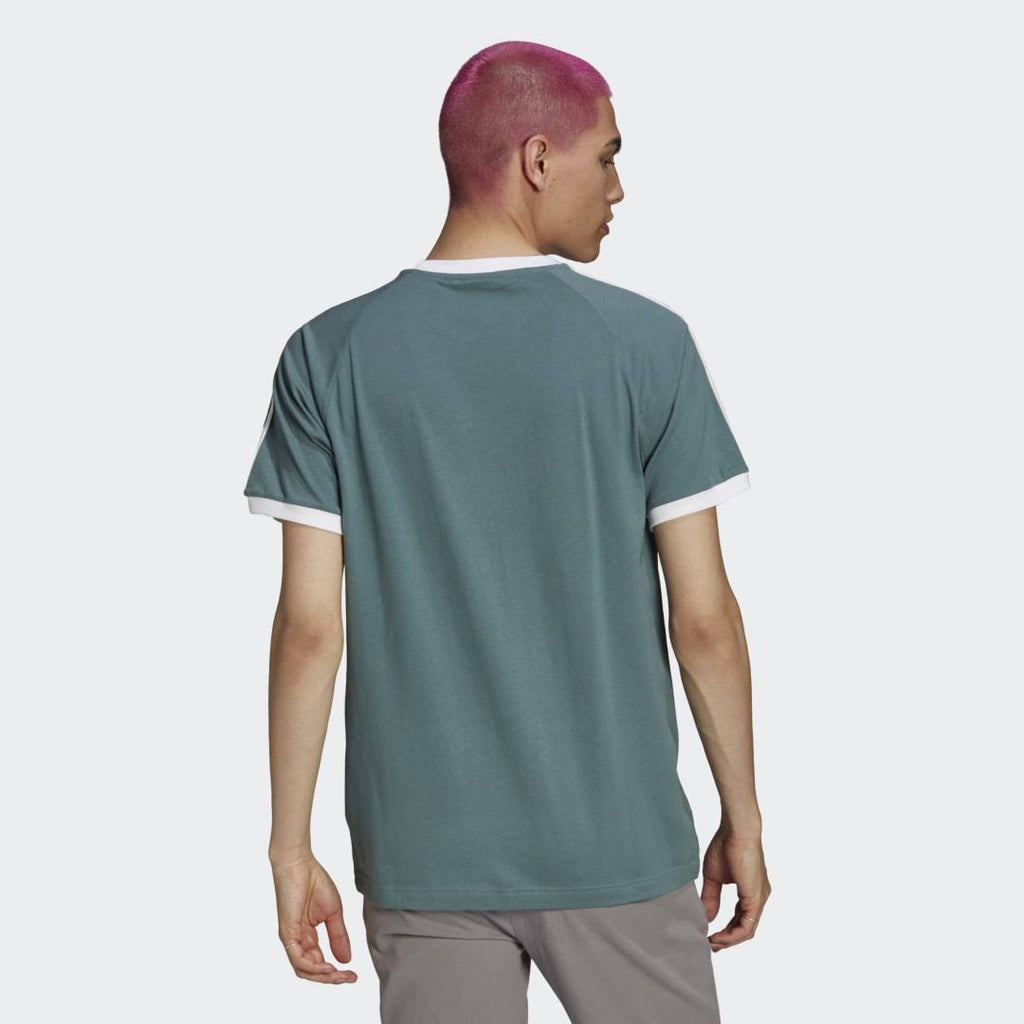 New Arrival Duplicate didas Original 3-STRIPES TEE Men - HAZY EMERALD