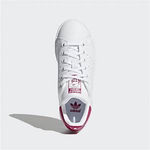 New Arrival Adidas Original STAN SMITH Junior - FTWWHT/FTWWHT/BOPINK/FTWBLA/FTWBLA/ROSECL