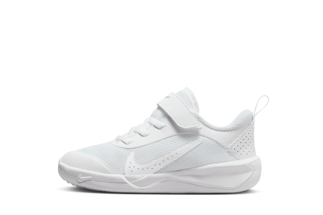 Top Seller Omni Multi-Court (PS) Younger Kids' :White | Pure Platinum